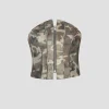 Camo Corset Top