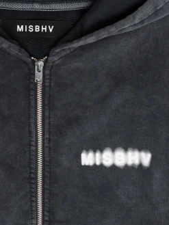 Community Cropped Zipped Hoodie