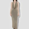 Cowl Neck Maxi Dress