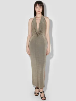 Cowl Neck Maxi Dress
