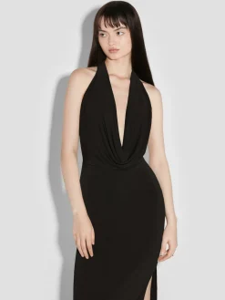 Cowl Neck Maxi Dress