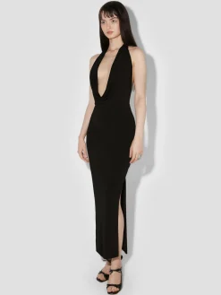 Cowl Neck Maxi Dress