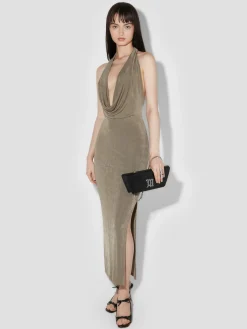 Cowl Neck Maxi Dress