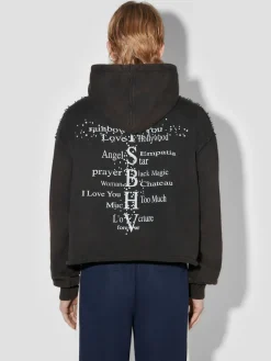 Cross Cropped Hoodie