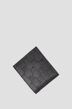 Embossed Monogram Bifold Wallet