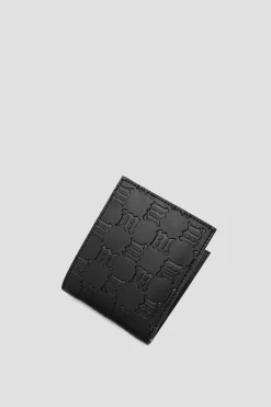Embossed Monogram Bifold Wallet