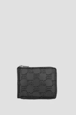 Embossed Zipped Wallet
