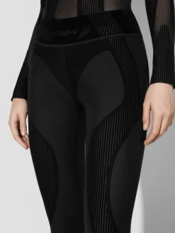Flock Mesh Sport Flared Pants