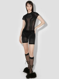 Flock Mesh Sport Shorts