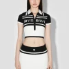 Fluffy Cannes Cropped Polo