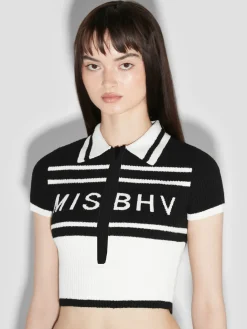 Fluffy Cannes Cropped Polo