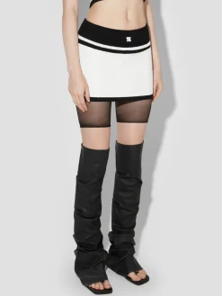 Fluffy Cannes Mini Skirt