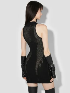 Future Sport Halter Mini Dress