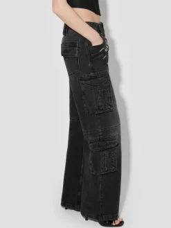 Harness Strap Cargo Trousers
