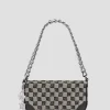 Jacquard Monogram Chain Babe Bag