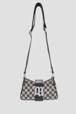 Jacquard Monogram Crossbody Bag Small