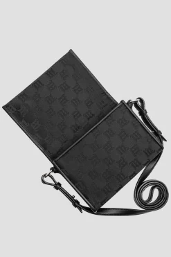 Jacquard Monogram Phone Pouch