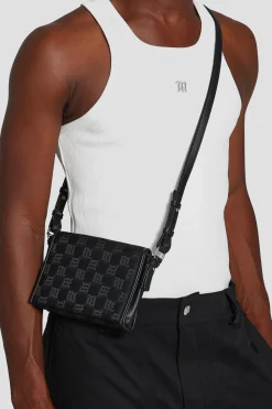 Jacquard Monogram Phone Pouch