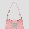 Jacquard Monogram Shoulder Bag Small