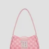 Jacquard Monogram Shoulder Bag Mini