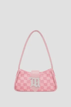 Jacquard Monogram Shoulder Bag Mini