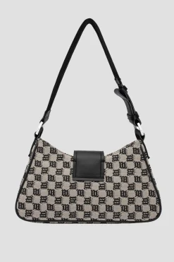 Jacquard Monogram Shoulder Bag Medium