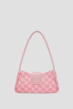 Jacquard Monogram Shoulder Bag Mini