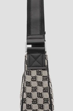 Jacquard Monogram Shoulder Bag Medium