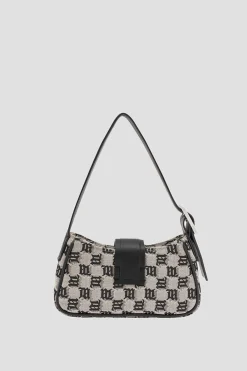 Jacquard Monogram Shoulder Bag Mini