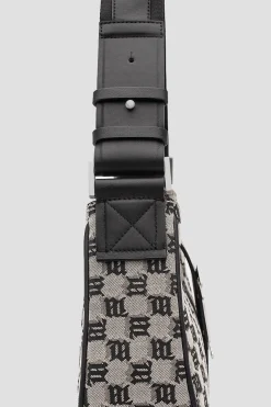 Jacquard Monogram Shoulder Bag Medium