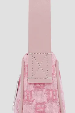 Jacquard Monogram Shoulder Bag Mini