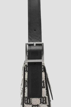 Jacquard Monogram Shoulder Bag Mini