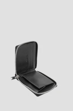 Jacquard Monogram Zipped Wallet