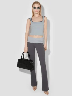 Lycra Flared Wrapped Pants
