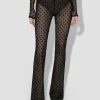 Mesh Monogram Trousers