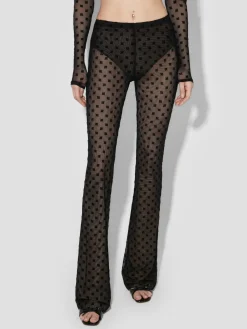 Mesh Monogram Trousers