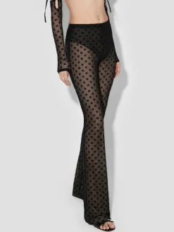 Mesh Monogram Trousers