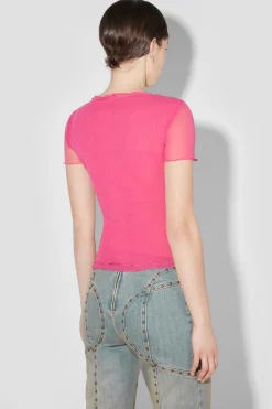 Misbhv Crystal Mesh Baby T-Shirt