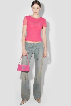 Misbhv Crystal Mesh Baby T-Shirt