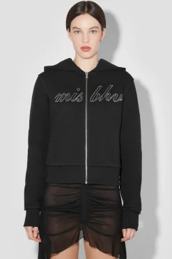 Misbhv Crystal Zipped Hoodie