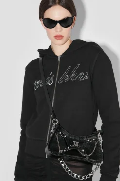 Misbhv Crystal Zipped Hoodie