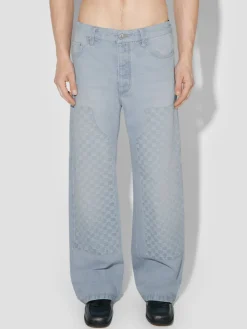 Monogram Carpenter Denim Trousers
