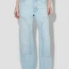 Monogram Carpenter Denim Trousers