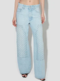 Monogram Carpenter Denim Trousers