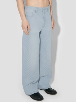 Monogram Carpenter Denim Trousers