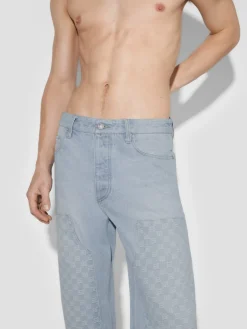 Monogram Carpenter Denim Trousers