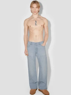 Monogram Carpenter Denim Trousers
