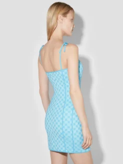 Monogram Coquette Mini Dress