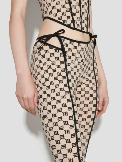 Monogram Coquette Pants