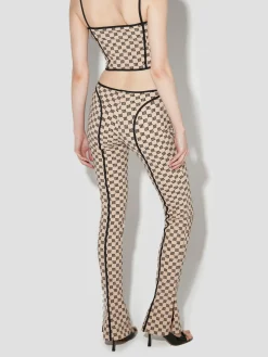 Monogram Coquette Pants